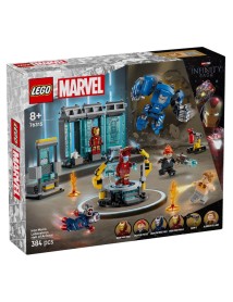 Lego Marvel Super Heroes The Infinity Saga Iron Mans Laboratory Hall Of Armor (76315) 