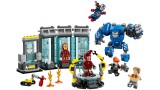 Joc Lego Marvel Super Heroes The Infinity Saga Iron Mans Laboratory Hall Of Armor (76315)