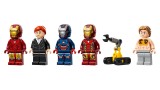 Joc Lego Marvel Super Heroes The Infinity Saga Iron Mans Laboratory Hall Of Armor (76315)