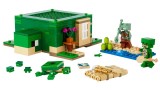 Joc Lego Minecraft The Turtle Beach House (21254)