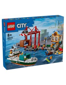 Lego My City Seaside Harbor With Cargo Ship (60422) 