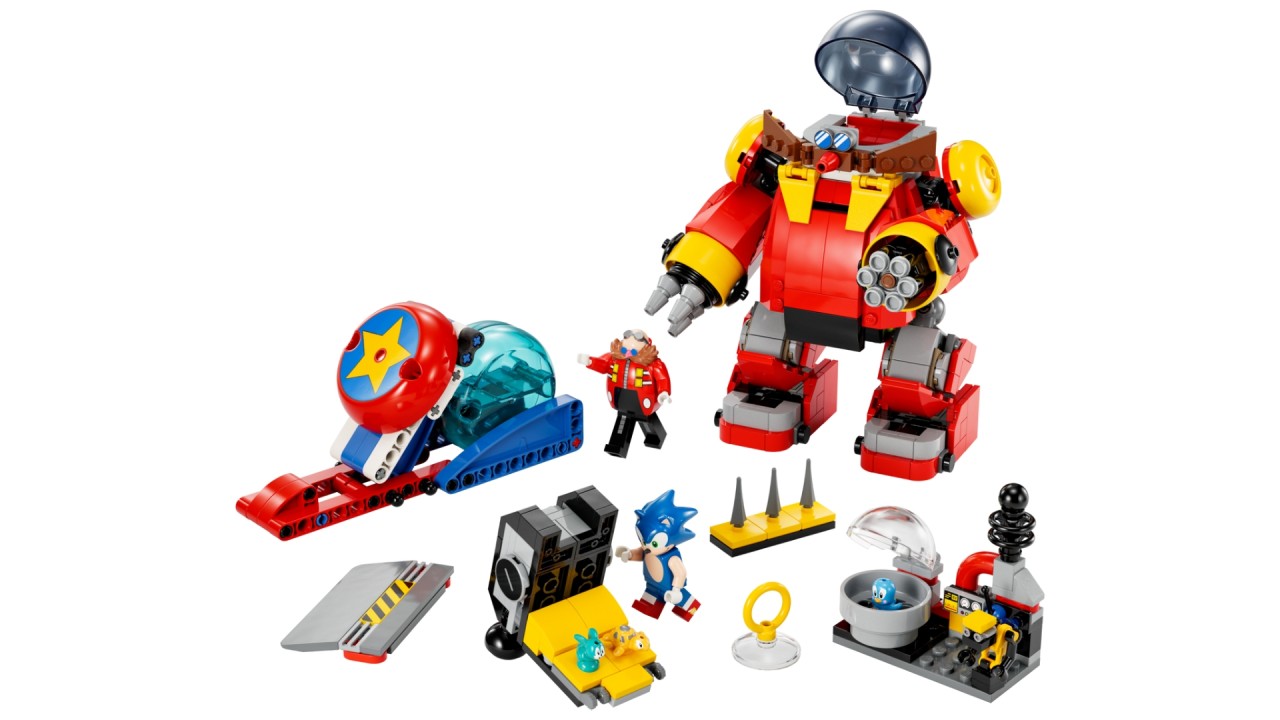 Lego Sonic Vs Eggman's Death Egg Robot (76993)