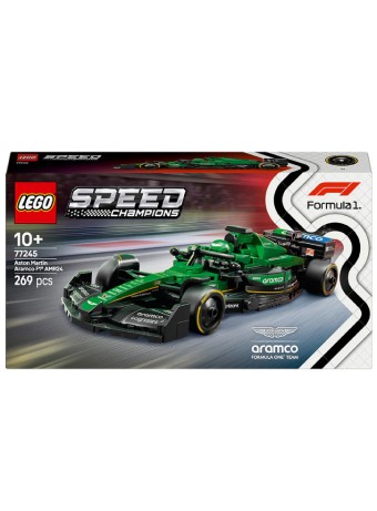 Joc Lego Speed Champions Aston Martin Aramco F1 Amr24 Race Car (77245)