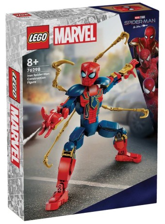 Joc Lego Super Heroes Marvel Spider-man No Way Home Iron Spider-man Construction (76298)