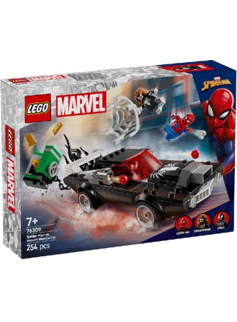 Joc Lego Super Heroes Spider-man Vs. Venom Muscle Car