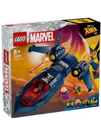 Joc Lego Super Heroes X-men X-jet (76281)