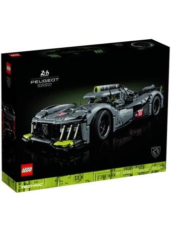 Joc Lego Technic Peugeot 9x8 24h Le Mans Hybrid Hypercar (42156)