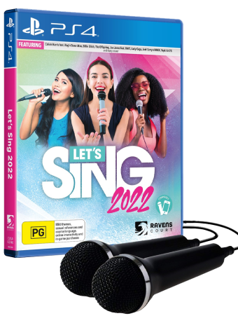 Joc Lets Sing 2022 Double MIC Bundle pentru PS4