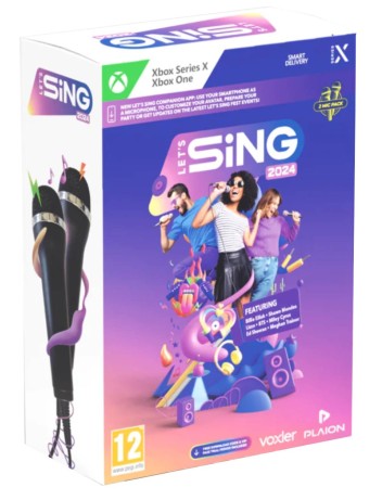 Joc Lets Sing 2024 +2 MIC pentru XBOX SERIES / Xbox One