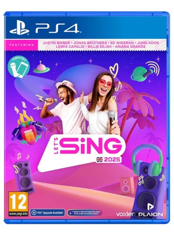 Joc Lets Sing 2025 pentru PS4