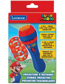 Lexibook Super Mario Theme Stories Projector And Torch Light (ltc050ni) 
