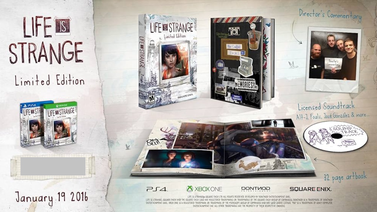 Joc Life Is Strange Limited Edition pentru PS4