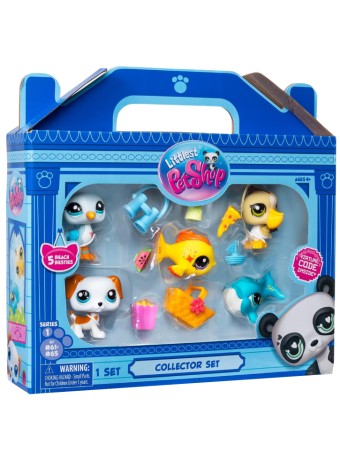 Papusa Littlest Pet Shop Beach Besties Collectors 5pk (00517)