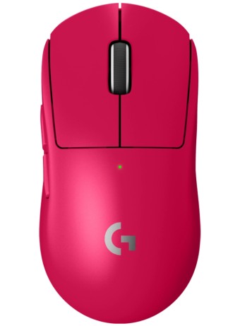  Logitech G Pro X Superlight 2 Lightspeed Gaming Mouse Magenta pentru PC