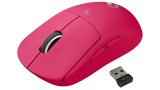  Logitech G Pro X Superlight 2 Lightspeed Gaming Mouse Magenta pentru PC