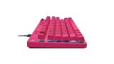  Logitech G Pro X Tkl Rapid Tenkeyless Gaming Keyboard Pink Nordic pentru PC