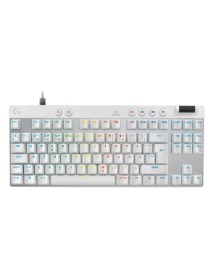 Logitech G Pro X Tkl Rapid Tenkeyless Gaming Keyboard White Nordic 