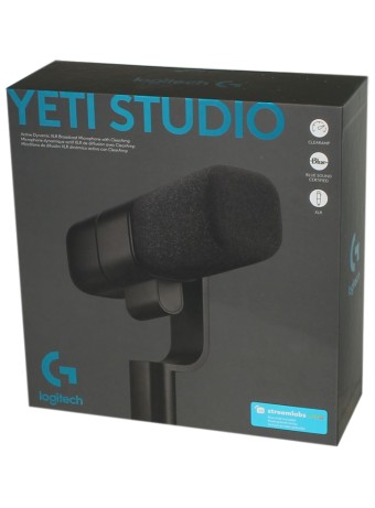  Logitech G Yeti Studio Black Microphone pentru PC