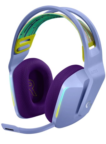  Logitech G733 Lightspeed Headset Lilac 2.4ghz pentru PS4 / PC