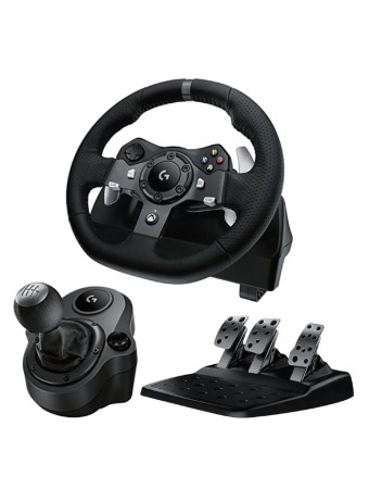  Logitech G920 Driving Force + Driving Force Shifter Bundle pentru Xbox One / PC