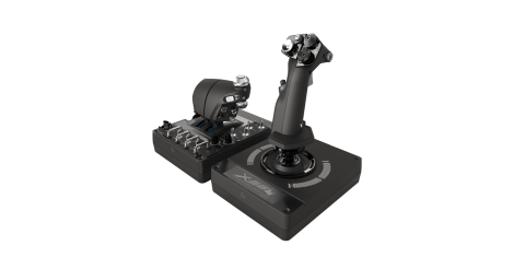 Logitech Negru G Saitek Pro Flight X56 Rhino pentru PC