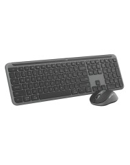 Logitech Signature Slim Wireless Keyboard & Mouse Combo Mk950 Graphite Nordic