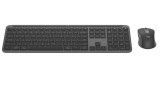  Logitech Signature Slim Wireless Keyboard & Mouse Combo Mk950 Graphite Nordic pentru PC