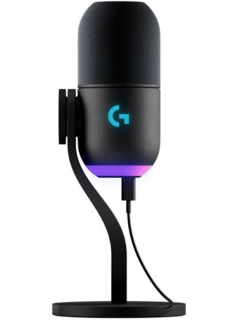  Logitech Yeti Gx Dynamic Rgb Gaming MIC With Lightsync Black pentru PC