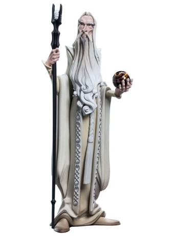Figurina Statueta Lord Of The Rings Mini Epics Saruman 17cm