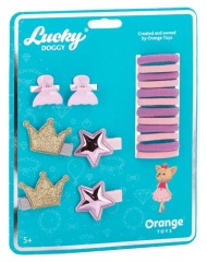 Lucky Doggy Stars And Crown Hair Accessories (ot-lda5010)