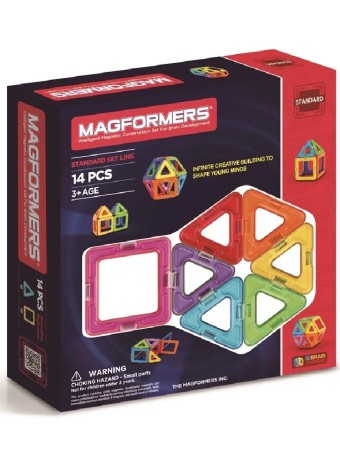  Magformers Rainbow 14 Piece Set (3022)