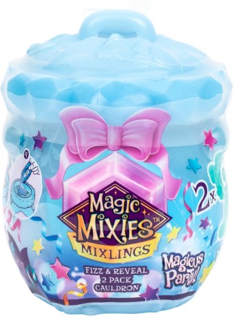  Magic Mixies Mixlings Magicus Party Collectors Fizz & Reveal 2 Pack Cauldron (30490)