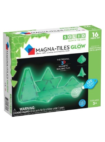  Magna-tiles Glow 16 Pcs Expansion Set (90215)