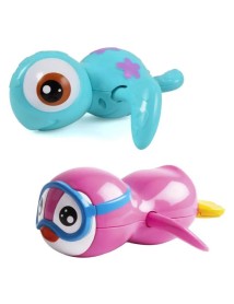 Magni Pull Up Bathing Animals Blue Turtle & Pink Penguin (3616/3618) 