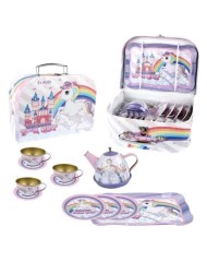 Magni Tea Set In Suitcase, With Unicorn (3905)