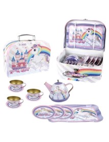 Magni Tea Set In Suitcase, With Unicorn (3905) 