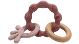  Magni Teether Bracelet Squid And Wood Appendix Dusty Rose (5566)