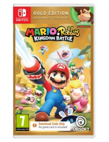 Mario + Rabbids Kingdom Battle Gold Edition Code In Box 