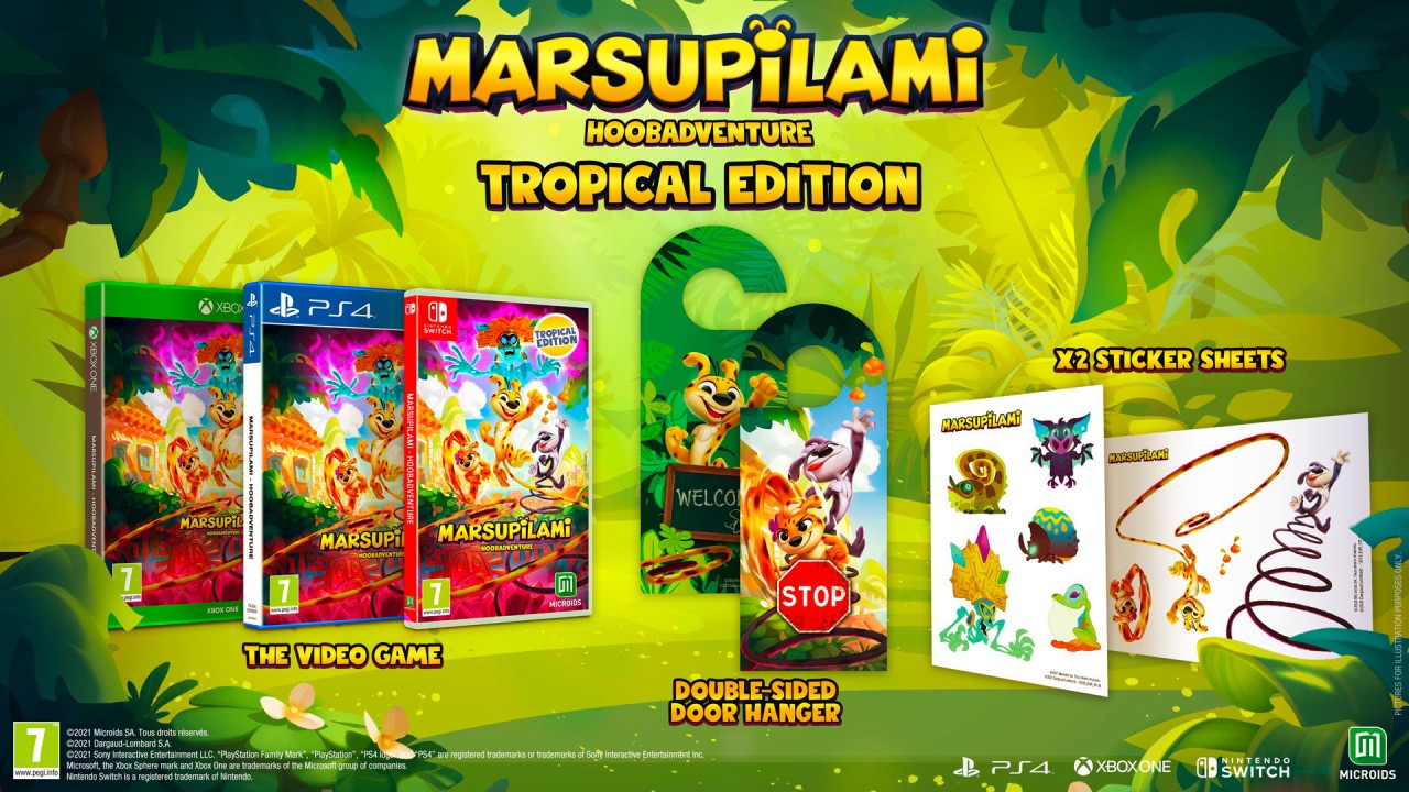 Joc Marsupilami Hoobadventure Tropical Edition pentru XBOX SERIES / Xbox One