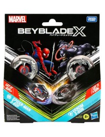 Marvel Bey Blade X Spider-man 3-60f Vs. Venom 3-80n (g0288) 