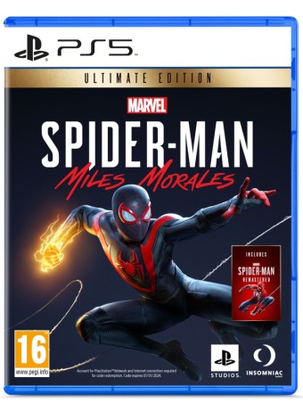 Joc Marvels Spider Man Miles Morales Ultimate Edition pentru PS5