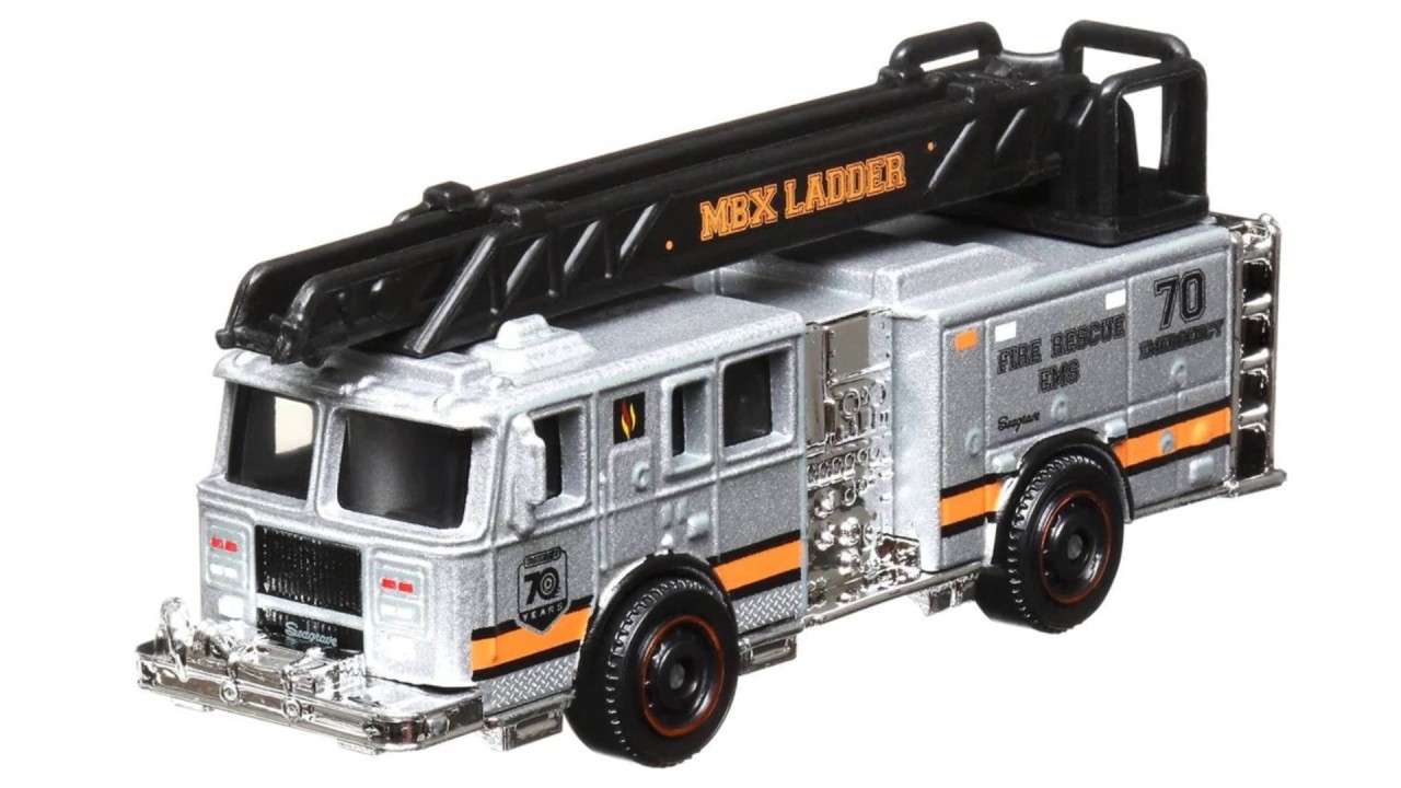 Matchbox Moving Parts Seagrave Fire Truck (hlg12)