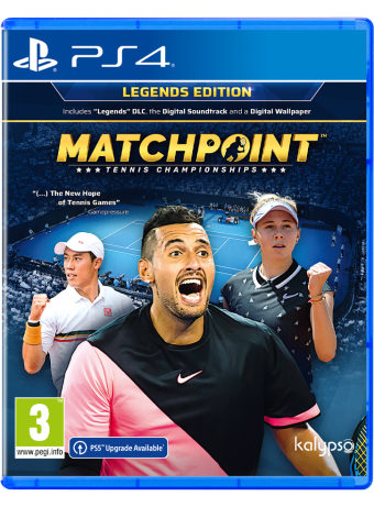 Joc Matchpoint Tennis Championships Legends Edition pentru PS4