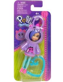 Mattel Polly Pocket Friend Clips Doll With Hoodie Dyno (hrd62) 