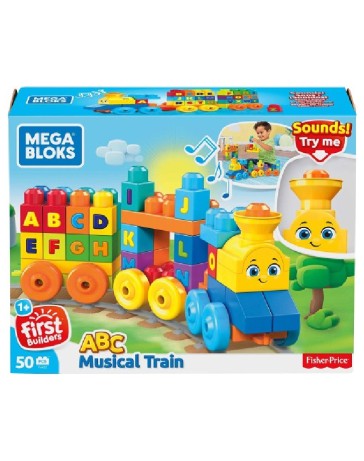  Mega Bloks Abc Musical Train (fwk22)