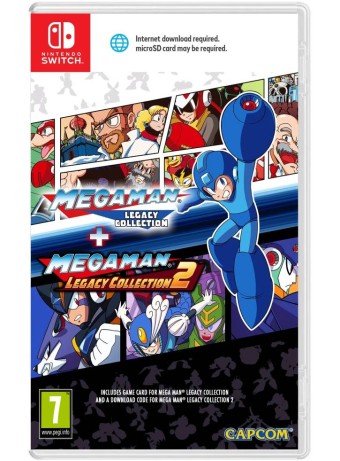 Joc Mega Man Legacy Collection 1 + 2 pentru Nintendo Switch