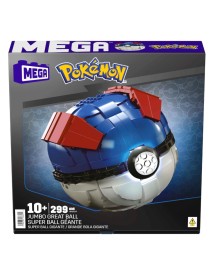 Mega Pokemon Jumbo Great Ball With Light (hmw04) 