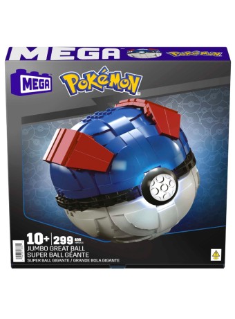 Joc Lego Mega Pokemon Jumbo Great Ball With Light (hmw04)