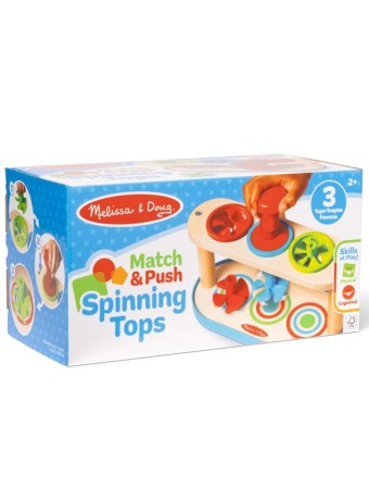  Melissa & Doug Match & Push Spin Top (31812)