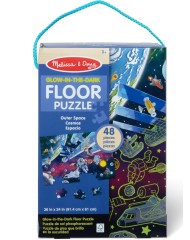 Melissa & Doug Outer Space Glow-in-the-dark Floor Puzzle (31010)